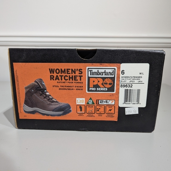 Timberland Pro Women's Rachet Steel Toe Boot - size 6W - Picture 10 of 10